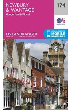 Coperta cărții 'Newbury & Wantage, Hungerford & Didcot'