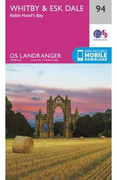 Coperta cărții 'Whitby, Esk Dale & Robin Hood's Bay'