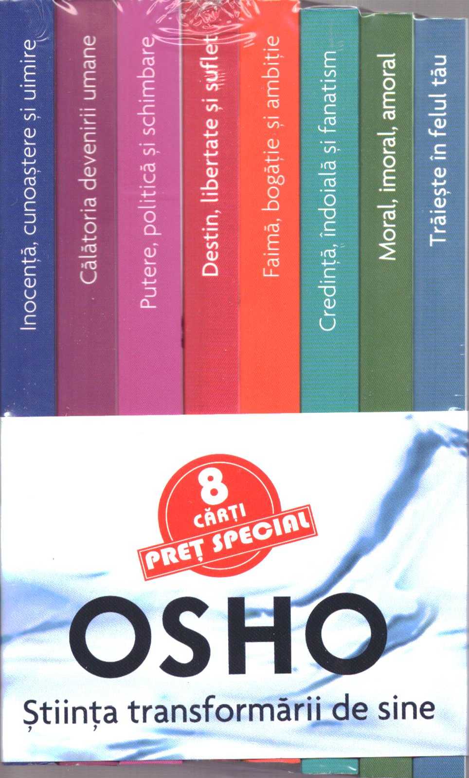 Pachet Osho (stiinta transformarii de sine) - 8 volume