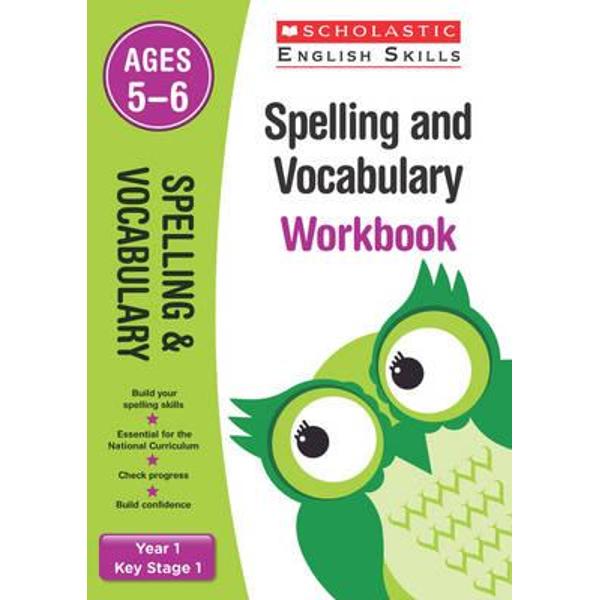 Spelling and Vocabulary Workbook (Year 1)