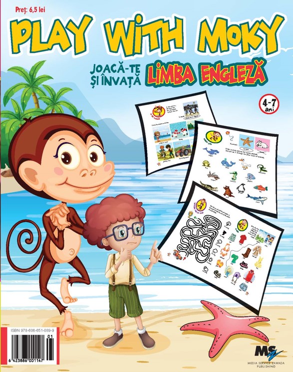 Play with Moky 4-7 ani - Joaca-te si invata limba engleza