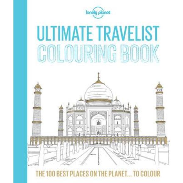 Lonely Planet Ultimate Travelist Colouring Book