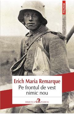 Coperta cărții 'Pe frontul de vest nimic nou - Erich Maria Remarque'