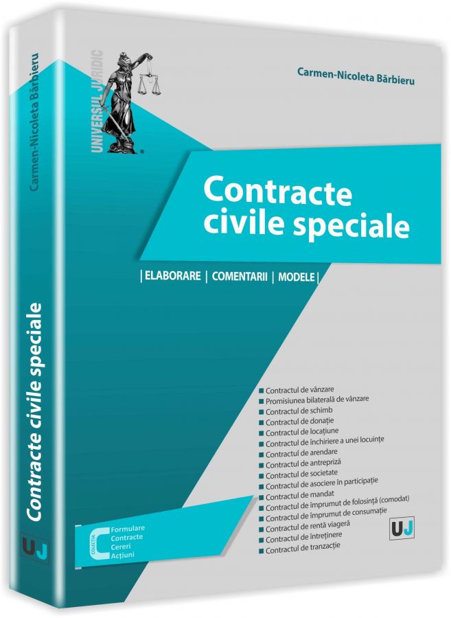 Contracte civile speciale - Carmen-Nicoleta Barbieru