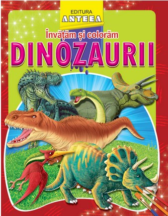 Invatam si coloram dinozaurii