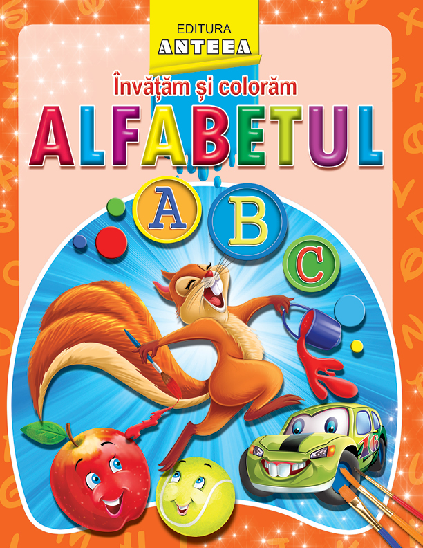 Invatam si coloram alfabetul