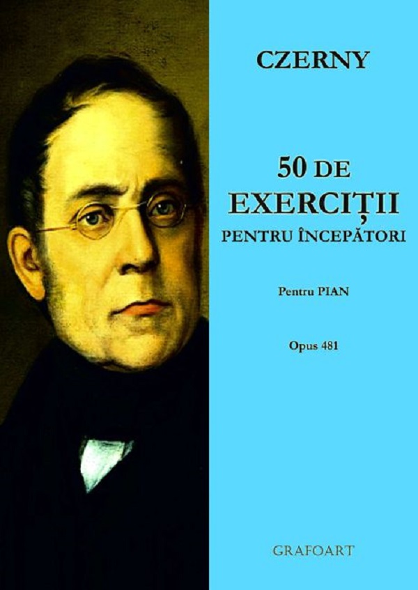 50 de exercitii pentru incepatori pentru pian - Czerny