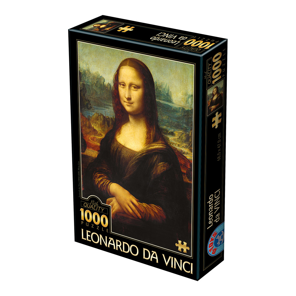 Puzzle 1000 Leonardo da Vinci - Mona Lisa 