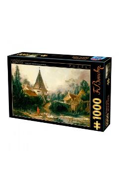 Imaginea produsului 'Puzzle 1000 François Boucher - Landscape near Beauvais'