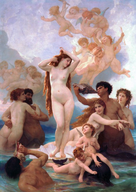 Puzzle 1000 William-Adolphe Bouguereau - The birth of Venus