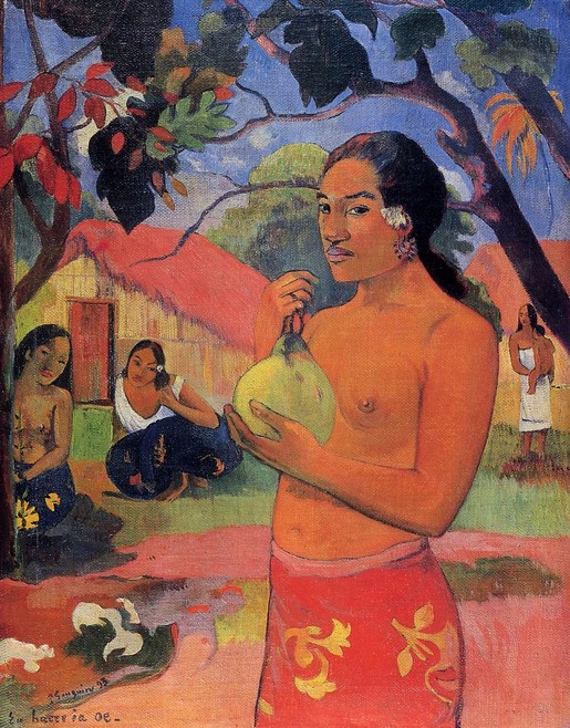 Puzzle 1000 Paul Gauguin - Woman Holding a Fruit