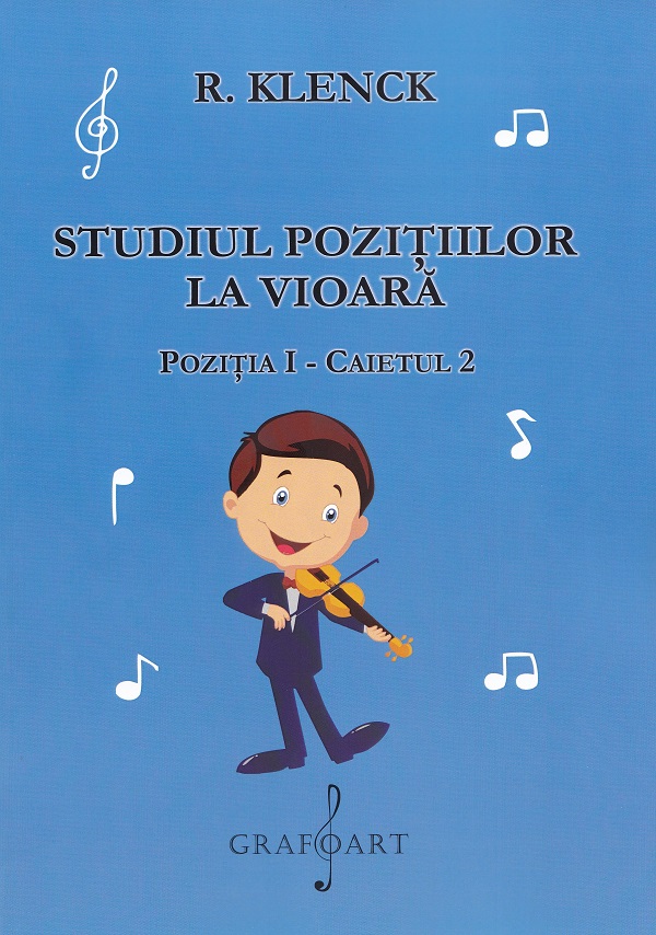 Studiul pozitiilor la vioara pozitia I caietul 2 - R. Klenck