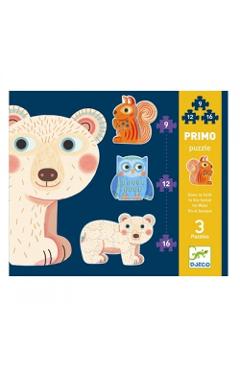 Imaginea produsului 'Primo puzzle, Dans la forêt. În pădure'