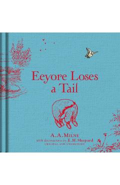 Coperta cărții 'Winnie-the-Pooh Eeyore Loses a Tail'