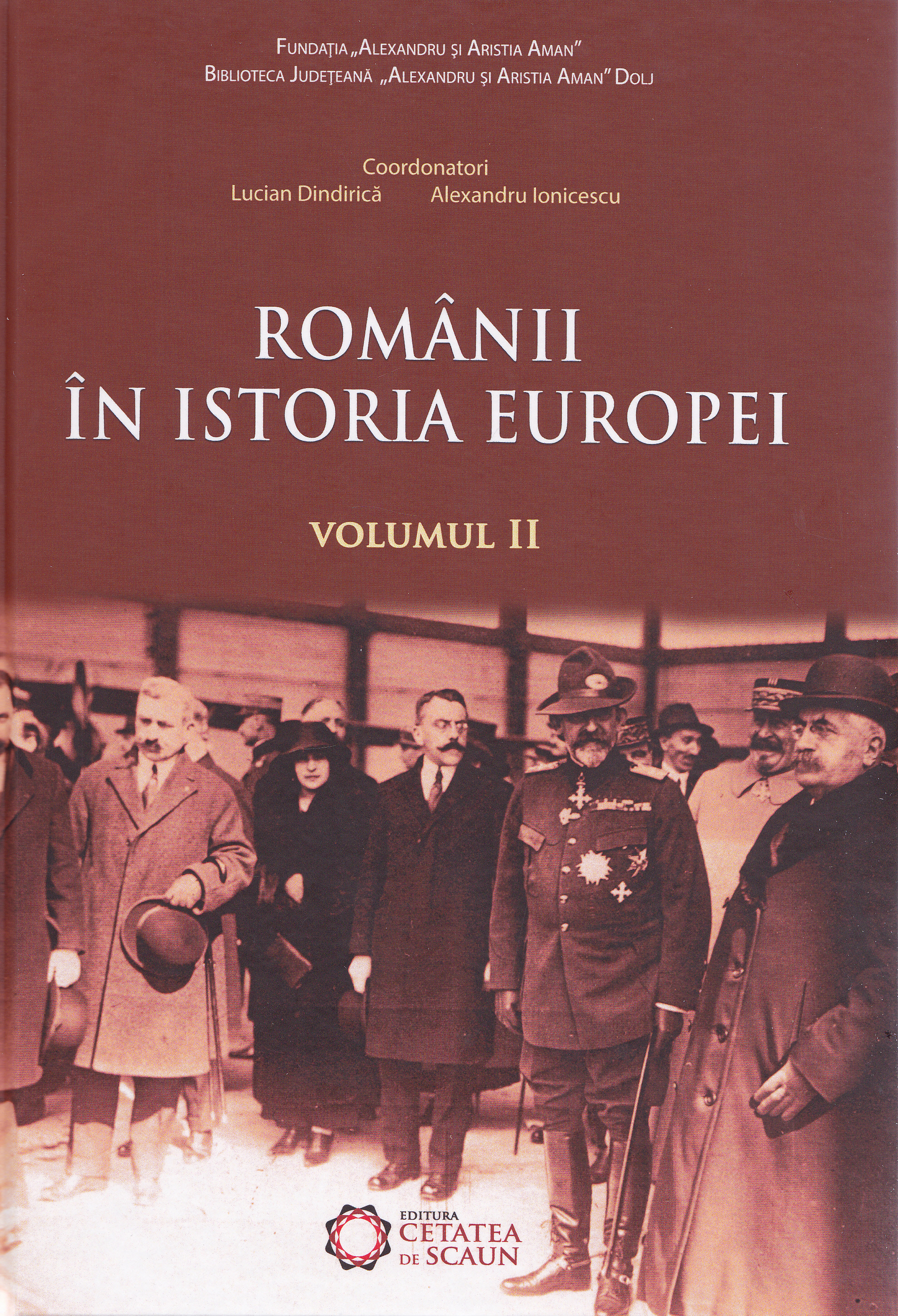 Coperta cărții 'Romanii in istoria Europei vol.2 - Marusia Cirstea, Sorin Liviu'