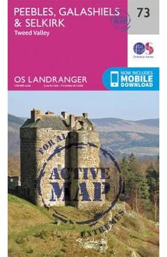 Coperta cărții 'Peebles, Galashiels & Selkirk, Tweed Valley'