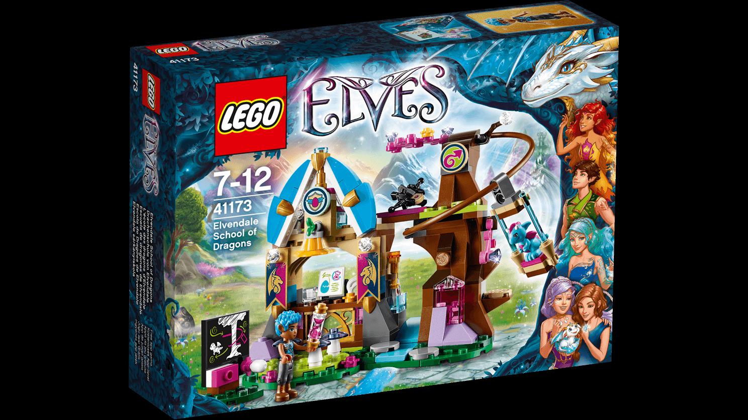 Lego Elves scoala dragonilor Elvendale 7-12 ani 