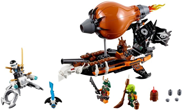 Lego Ninjago Raid Zeppelin 7-14 ani 