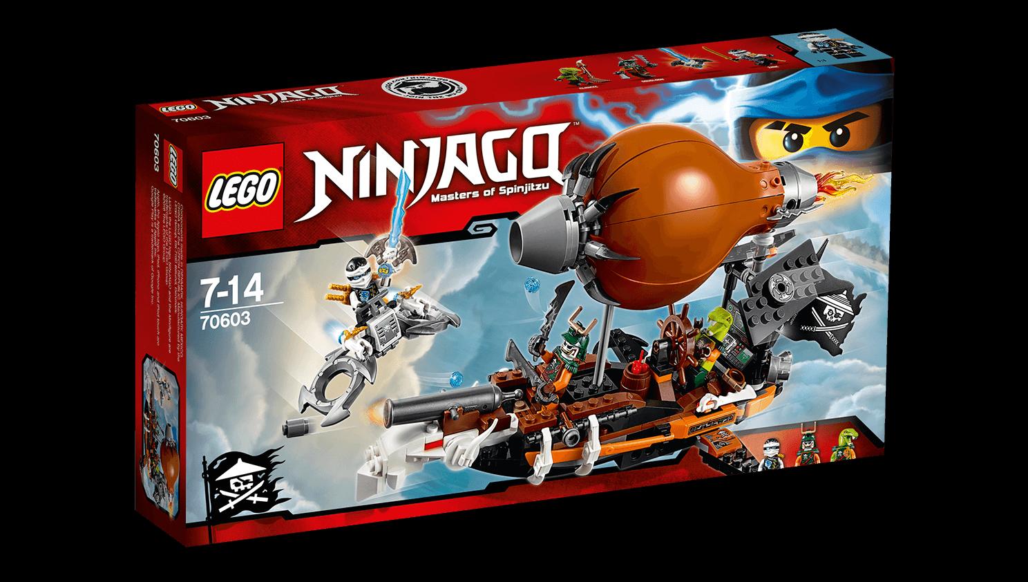Lego Ninjago Raid Zeppelin 7-14 ani 