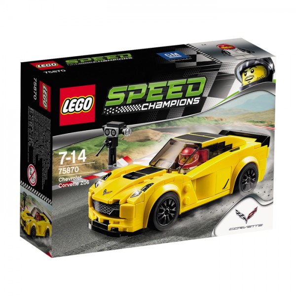 Lego Speed Chevrolet Corvette 7-14 ani