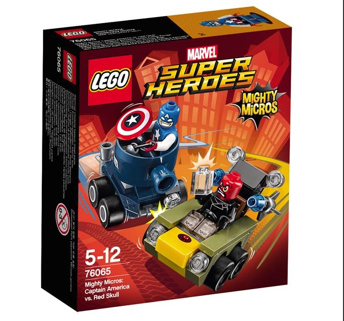 Lego Marvel Super Heroes Captain America vs Red Skull 5-12 Ani 