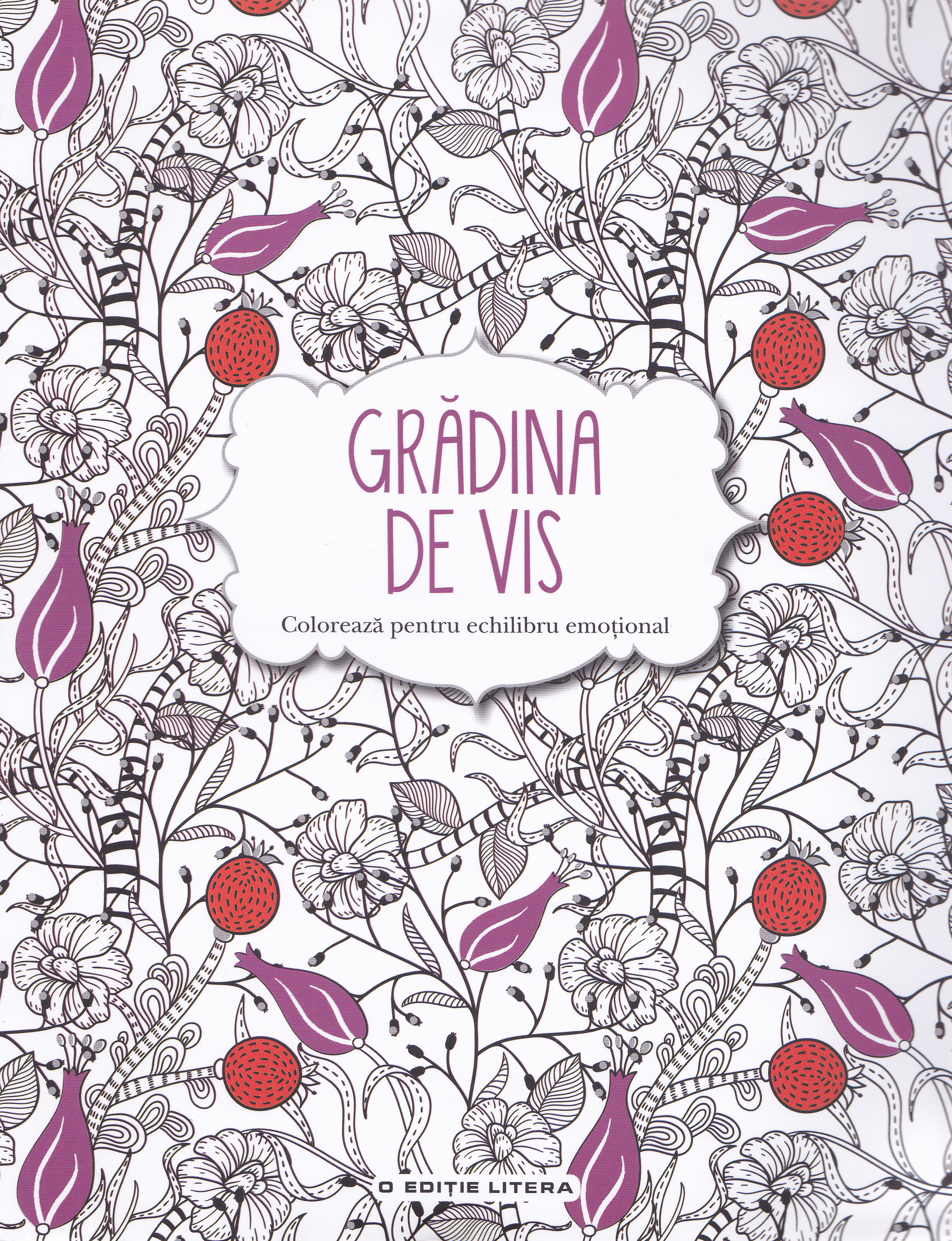 Gradina de vis. Coloreaza pentru echilibru emotional