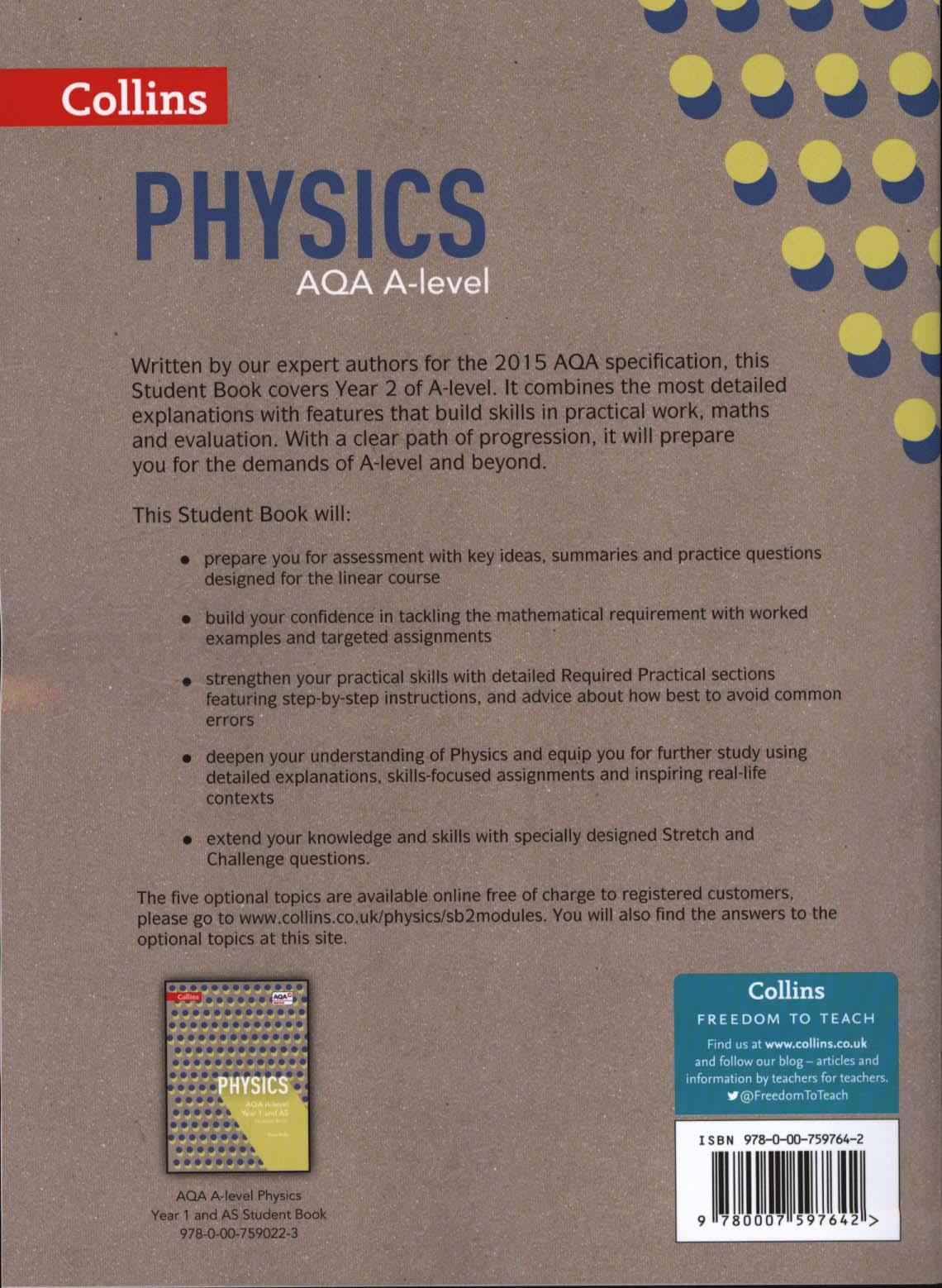 AQA A-Level Physics Year 2 Student Book