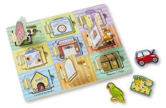 Hide and seek board. Joc magnetic, Ascunde si gaseste