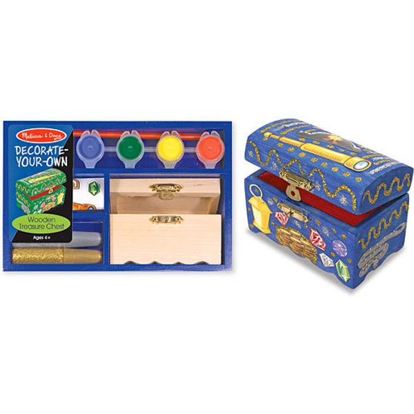 Decoreaza cufarul pentru comoara 4 ani+ Melissa and Doug