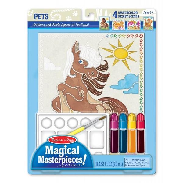 Magical masterpieces! Pets. Set pictura 4 scene - Animale