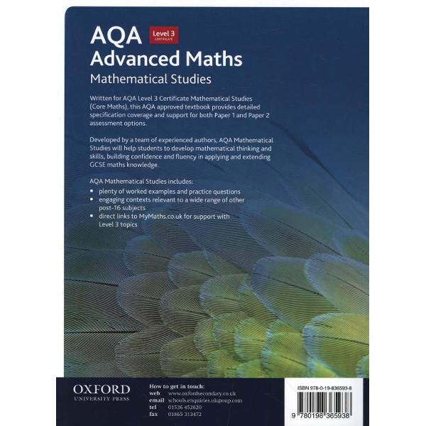 AQA Mathematical Studies Student Book