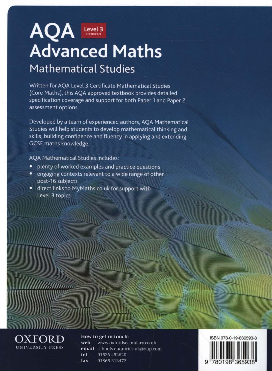 AQA Mathematical Studies Student Book