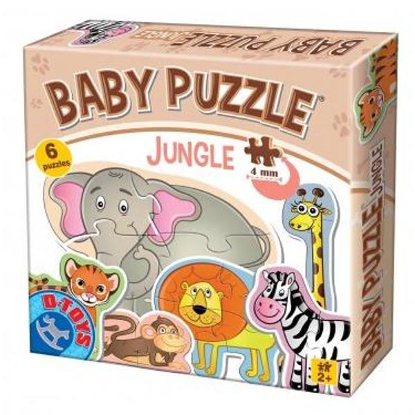 Baby puzzle - Jungle 