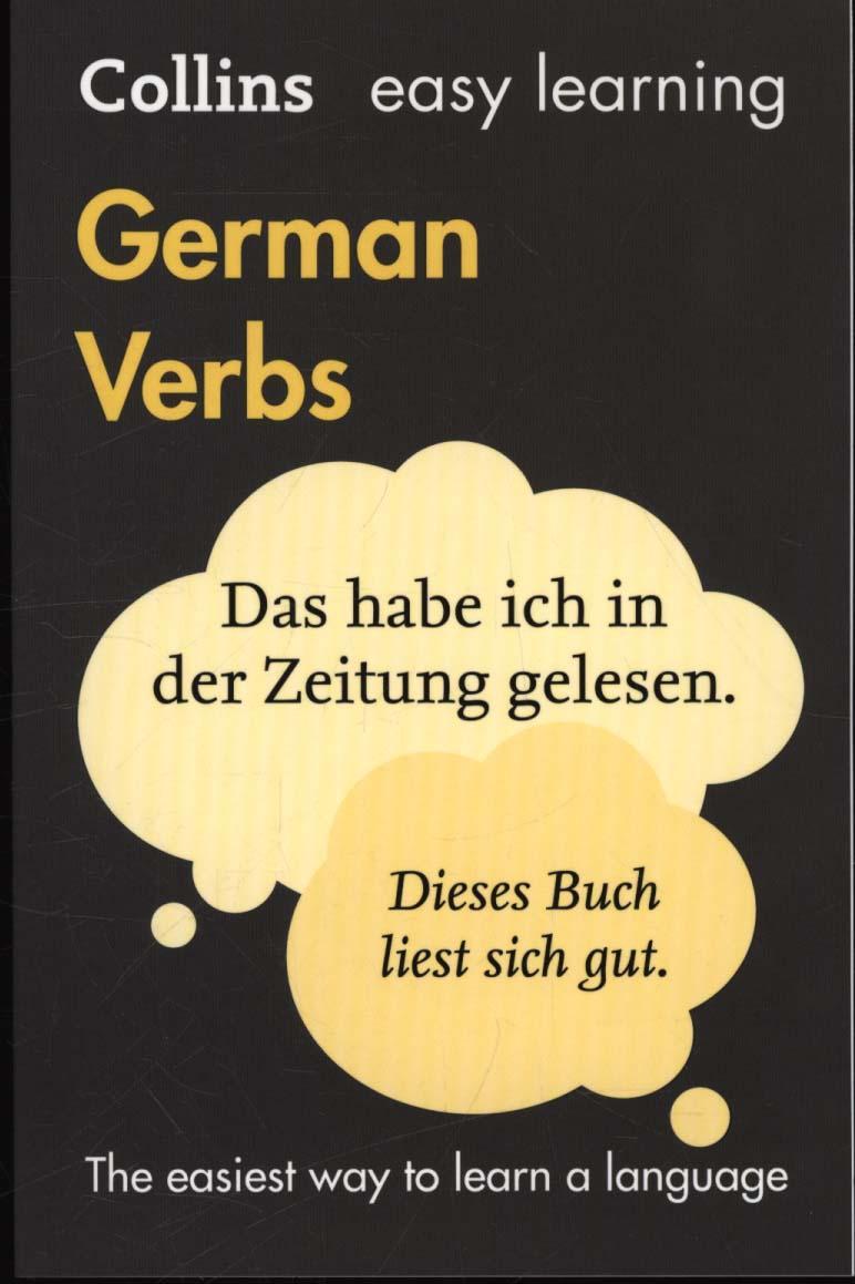Easy Learning German Verbs