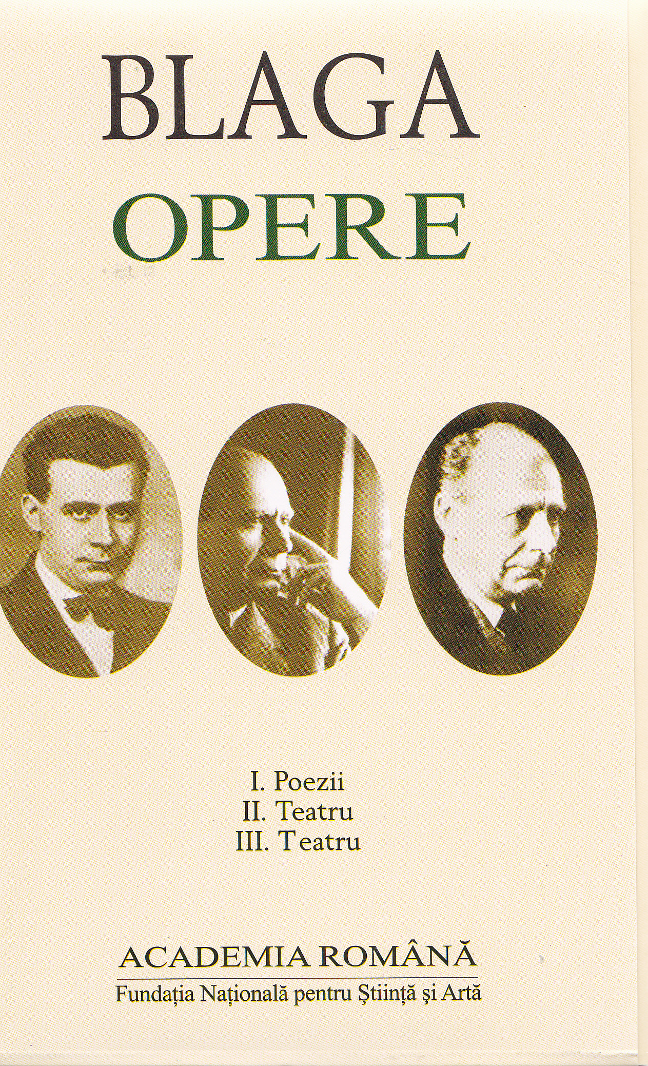 Opere 3 vol - Lucian Blaga