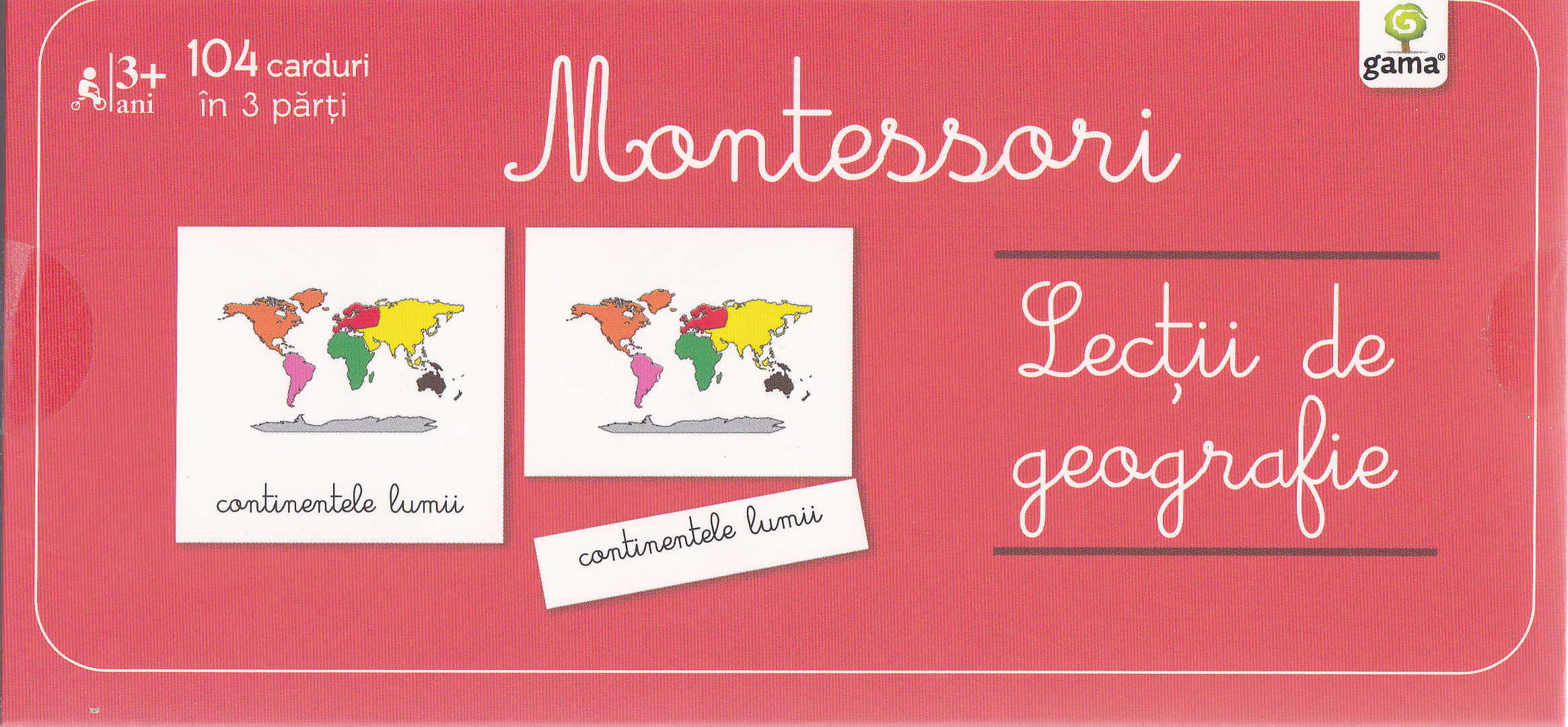 Lectii de geografie - Montessori