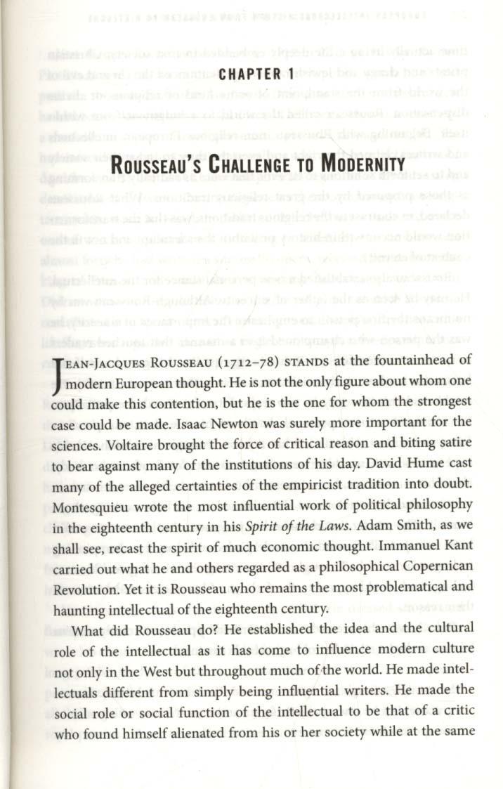 European Intellectual History from Rousseau to Nietzsche