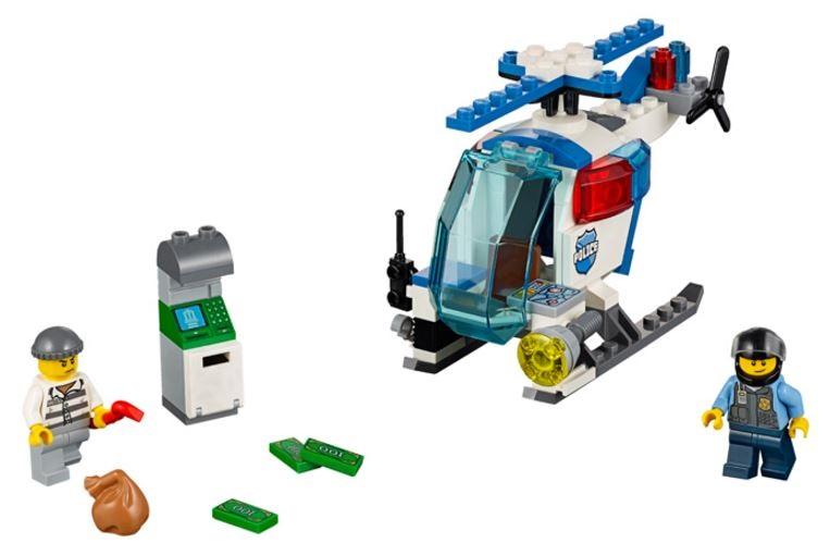 Lego Juniors Politia cu elicopterul in actiune  4-7 ani 