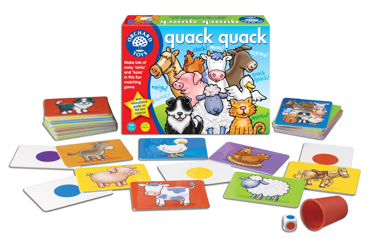 Quack, Quack. Mac, mac, Joc educativ