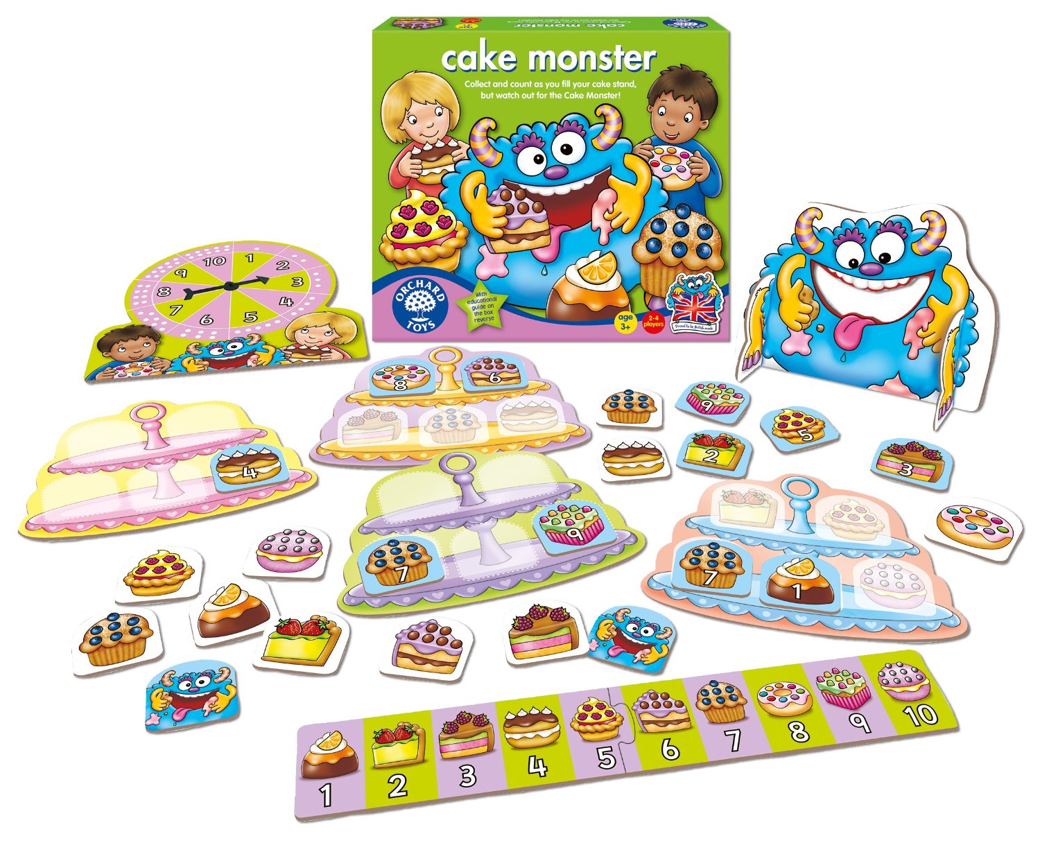 Cake Monster. Monstrul de prajituri