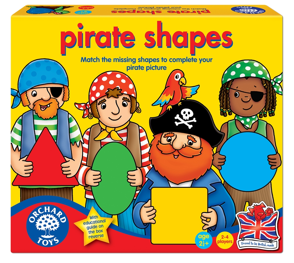 Pirate Shapes. Formele piratilor