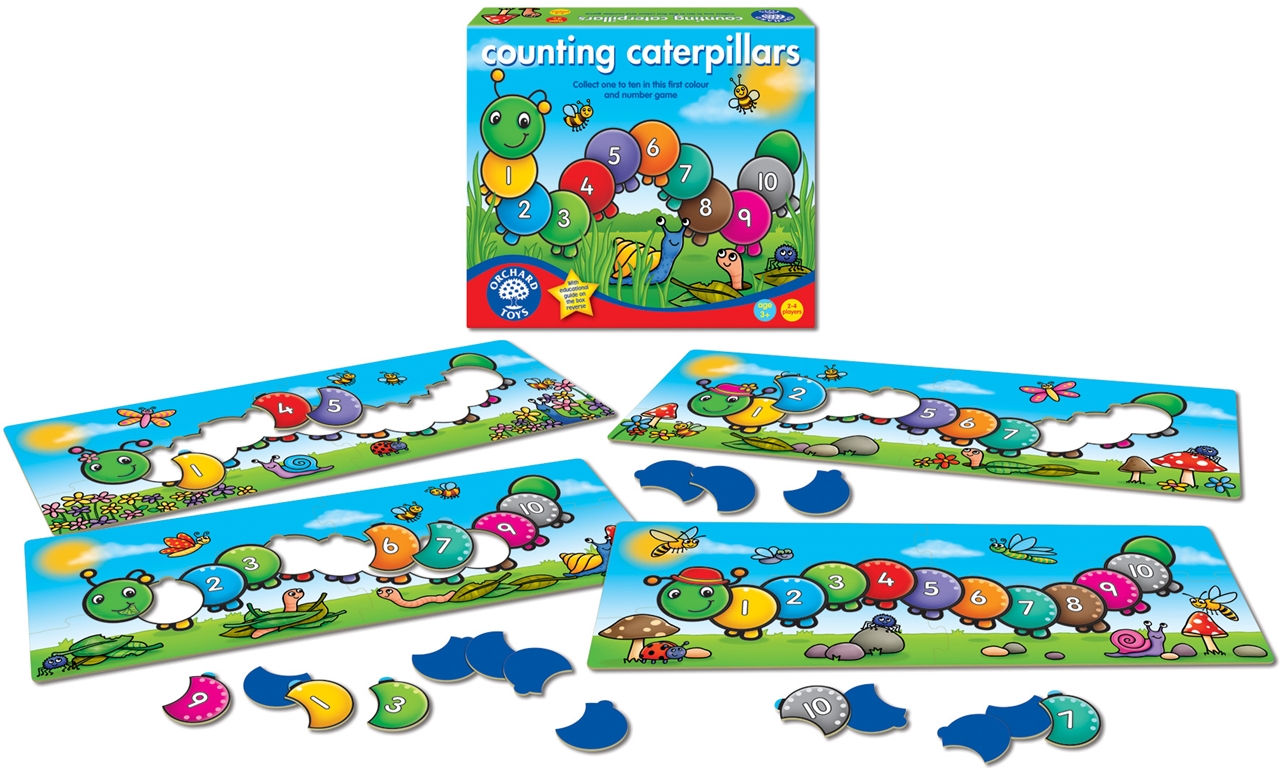 Counting Caterpillars. Numara cu omizile