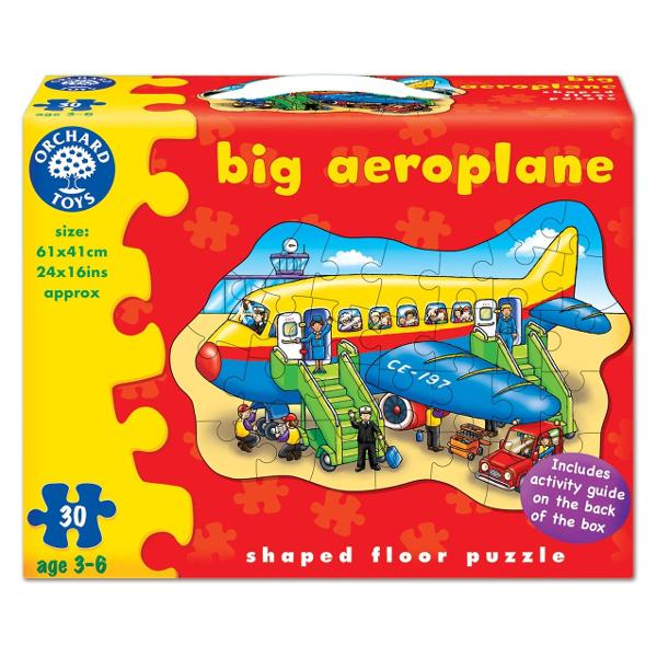 Big Aeroplane, Floor puzzle. Puzzle de podea, Avion