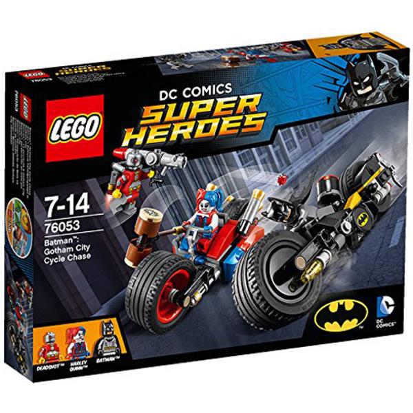 Lego DC Comics Super Heroes Batman: Urmarire cu motocicleta in orasul Gotham  7-14 ani 