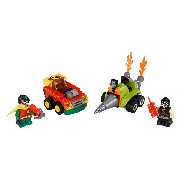 Lego DC Comics Super Heroes Mighty Micros: Robin vs. Bane  7-14 ani 
