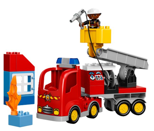 Lego Duplo Camion de pompieri 2-5 ani 
