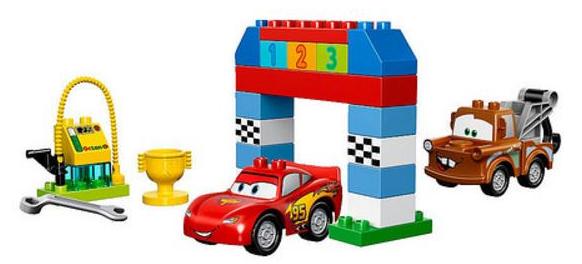 Lego Duplo Cursa clasica Disney Pixar 2-5 ani 
