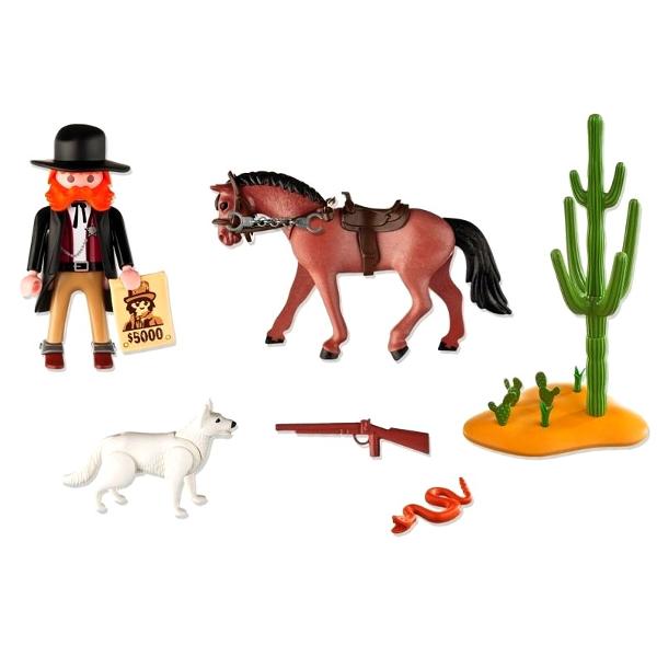 Playmobil - Serif cu cal