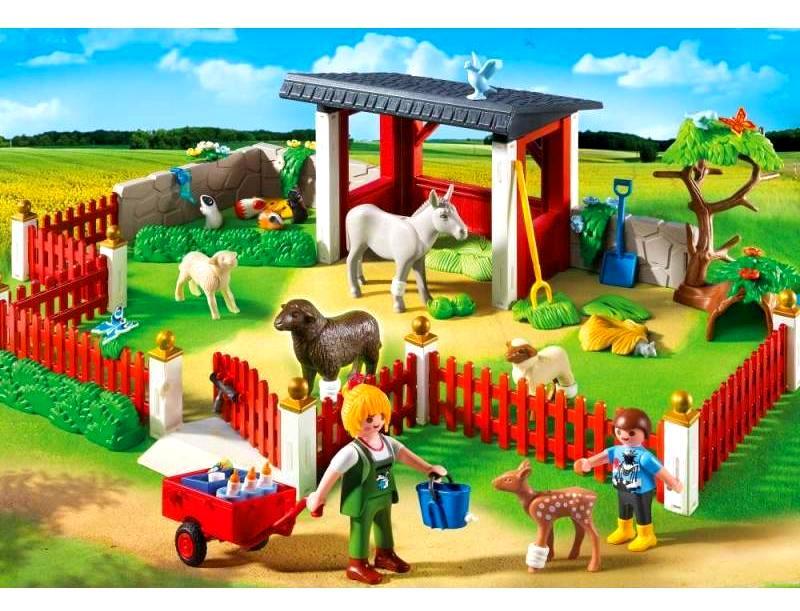 Playmobil - Curtea clinicii veterinare