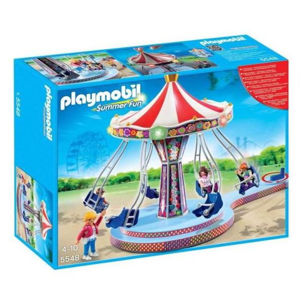 Playmobil - Caruselul din parcul de distractie 4-10 ani